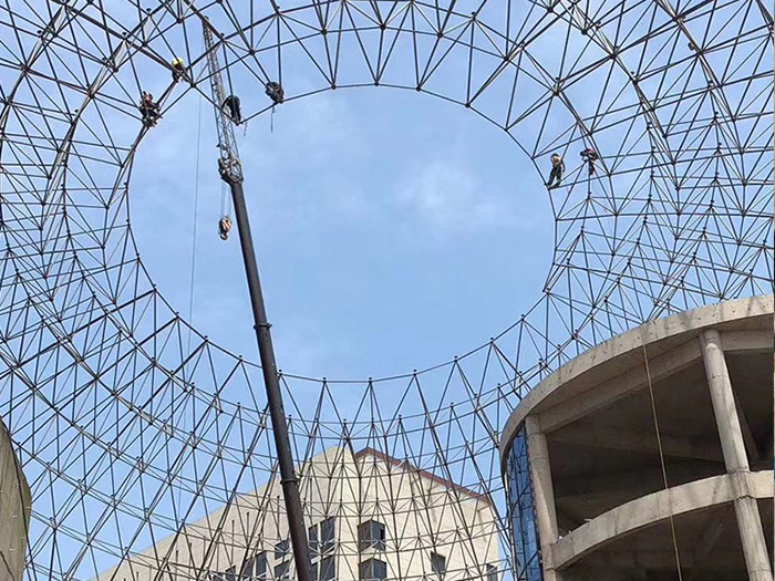 景洪网架螺栓球加工流程