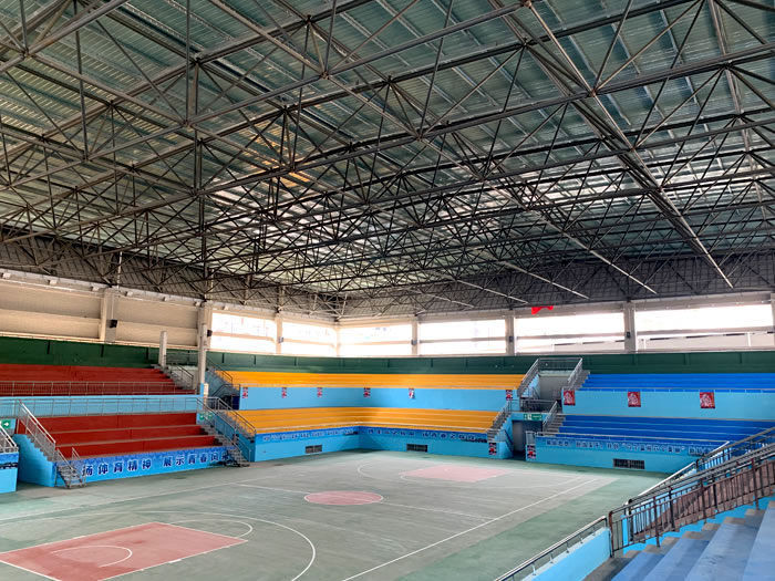 景洪富川体育馆网架
