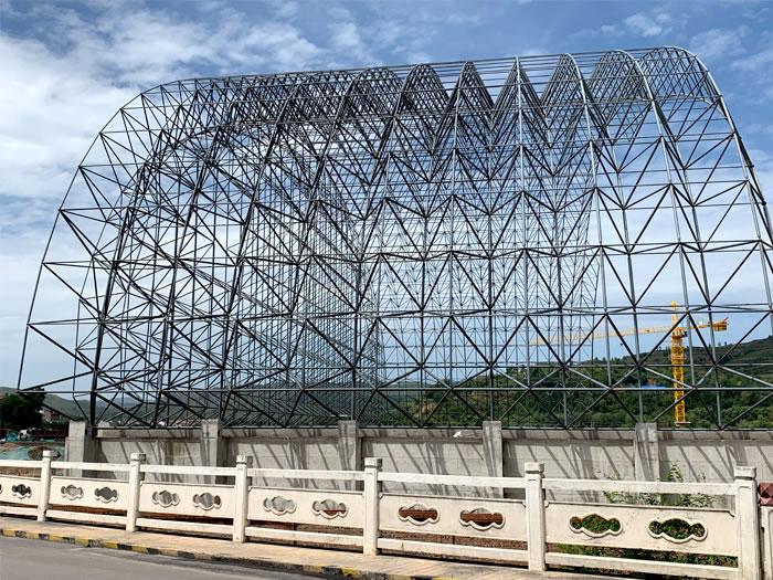 景洪山寨矿储煤棚网架